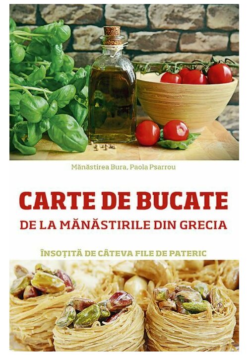 Carte de bucate de la manastirile din Grecia - 45.00 Lei