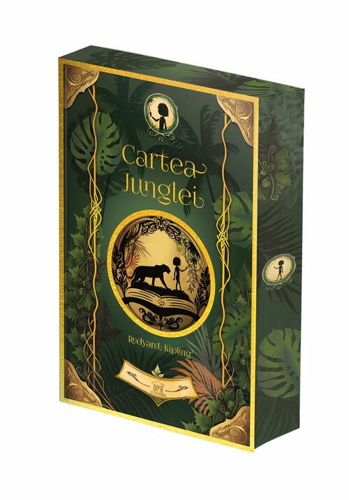 Cartea Junglei - cu folio si canturi ilustrate - 30.66 Lei