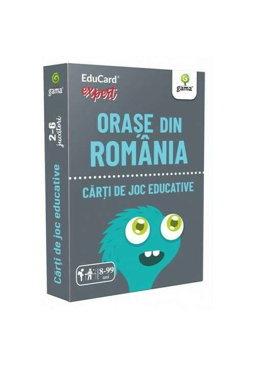 Carti de joc educative. Orase din Romania - 14.18 Lei