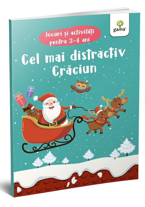 Cel mai distractiv Craciun. Jocuri si activitati pentru 3-4 ani - 23.69 Lei