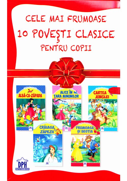 Cele mai frumoase 10 povesti clasice pentru copii - 55.18 Lei