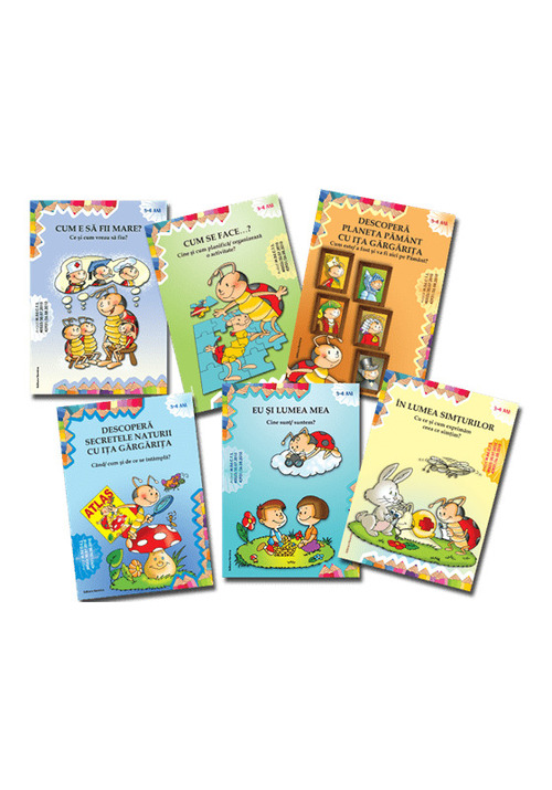 Colectia Ita Gargarita, Nivelul I, 3-4 ani (contine 6 carti) - 25.37 Lei