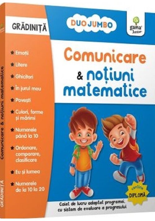 Comunicare si notiuni matematice gradinita - 47.10 Lei