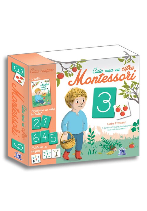 Cutia mea cu cifre Montessori - 72.31 Lei