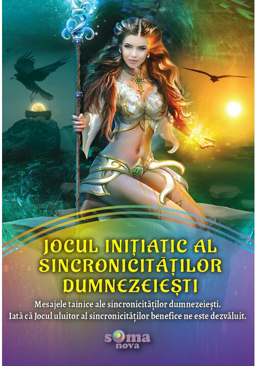 Cutie Jocul Initiatic al Sincronicitatilor Dumnezeiesti. Set Carte + 40 de Carduri - 65.70 Lei