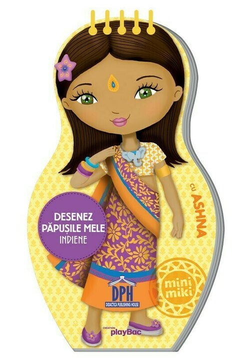 Desenez papusile mele - Indiene - cu Ashna - 11.63 Lei