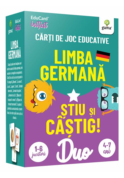 DuoCard - Limba germana • Stiu si castig! - 30.66 Lei