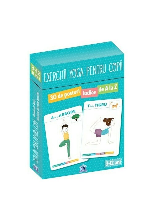Exercitii Yoga pentru copii - 56.13 Lei