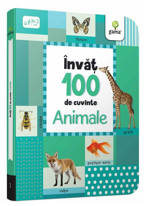 Invat 100 de cuvinte - Animale - 31.61 Lei