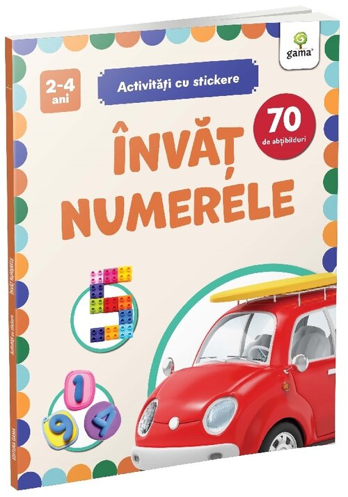 Invat numerele/ Activitati cu stickere - 32.82 Lei