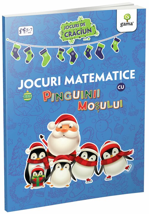 Jocuri matematice cu pinguinii Mosului - 28.45 Lei