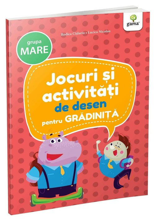 Jocuri si activitati de desen • grupa mare - 18.55 Lei