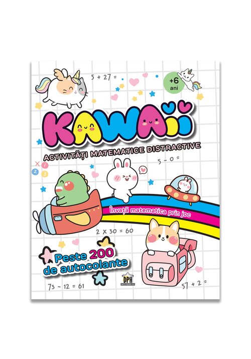Kawaii - Activitati matematice distractive - 64.80 Lei