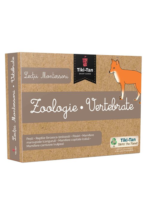 Lectii Montessori - Zoologie • Vertebrate - 32 Lei