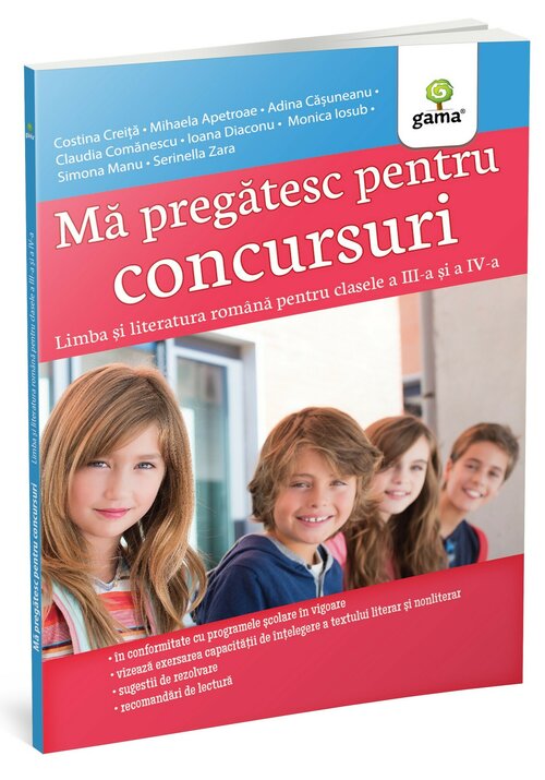 Ma pregatesc pentru concursuri • Limba si literatura romana pentru clasele a III-a si a IV-a - 37.11 Lei