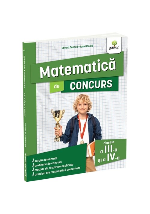 Matematica de concurs clasele a III-a si a IV-a. Editia a II-a/ Ma pregatesc pentru concursuri - 33.30 Lei