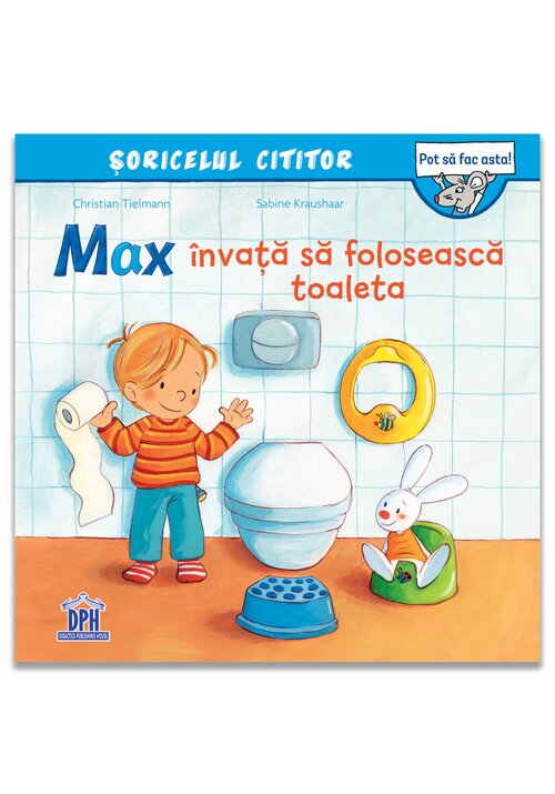 Max invata sa foloseasca toaleta - 16,20 Lei
