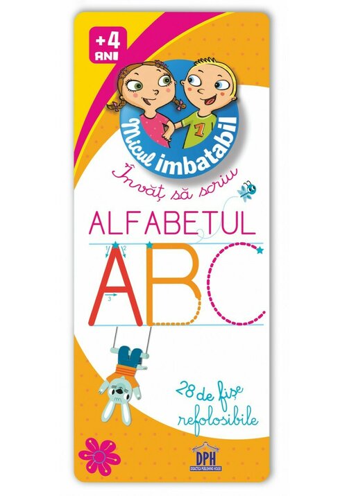Micul imbatabil - Invat sa scriu - Alfabetul - 36.15 Lei