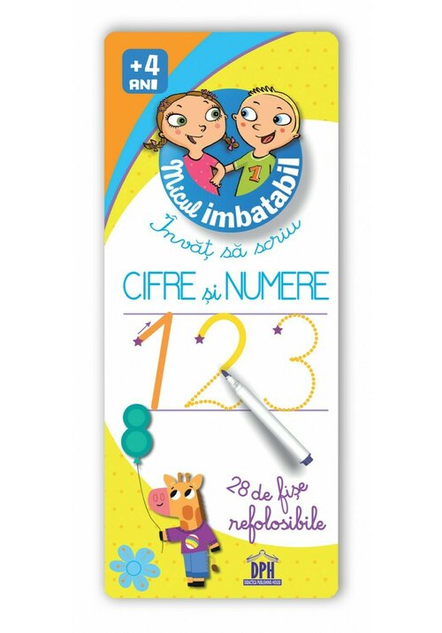 Micul imbatabil - Invat sa scriu - Cifre si numere - 36.15 Lei
