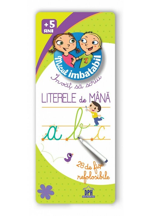 Micul imbatabil - Invat sa scriu - Literele de mana - 32.34 Lei