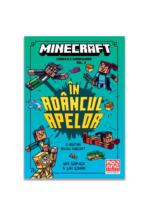 Minecraft - Cronicile Woodsword Vol. 3: In adancul apelor - 32.40 Lei