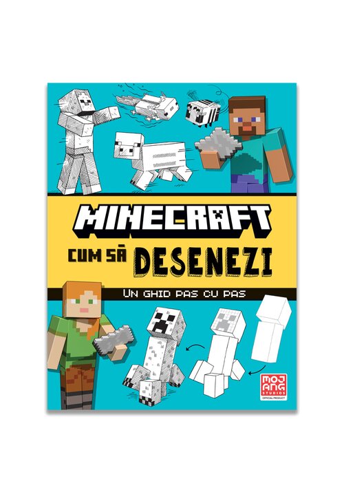 Minecraft. Cum sa desenezi - Un ghid pas cu pas - 58.99 Lei