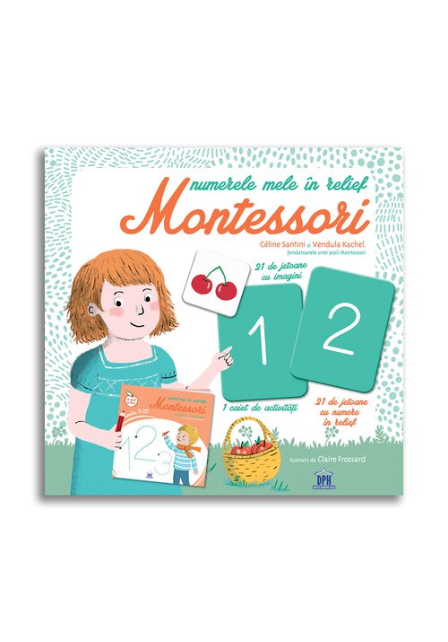 Numerele mele in relief Montessori - 37.11 Lei