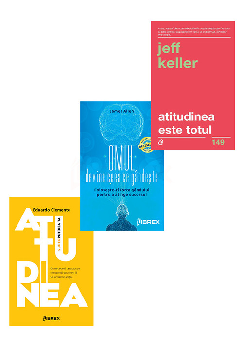Pachet Atitudinea. Set 3 carti - 67.29 Lei
