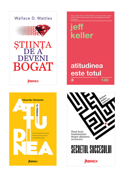 Pachet Atitudinea. Set 4 carti - 100.85 Lei