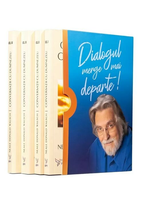 Pachet Conversatii cu Dumnezeu, vol. I-IV, Editie Speciala + Cutie de colectie - 141.76 Lei