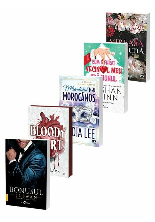 Pachet Exclusive Romance. Set 5 carti - 187.97 Lei