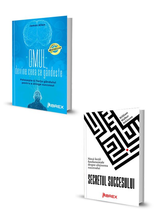 Pachet Gandeste si vei avea succes. Set 2 carti - 54.02 Lei