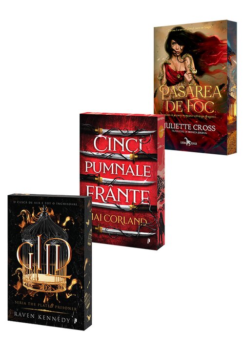 Pachet Gild + Cinci Pumnale Frante + Pasarea de foc. Set 3 carti - 124.78 Lei