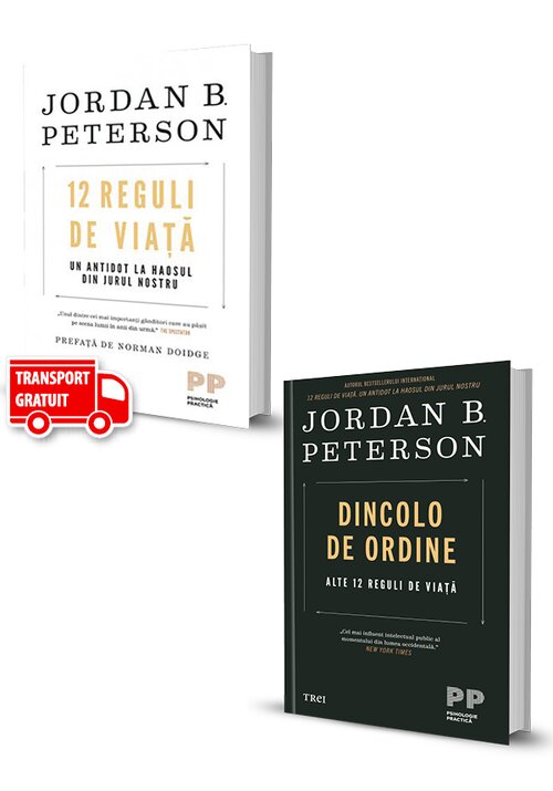 Pachet Jordan B. Peterson. Set 2 carti - 131.30 Lei