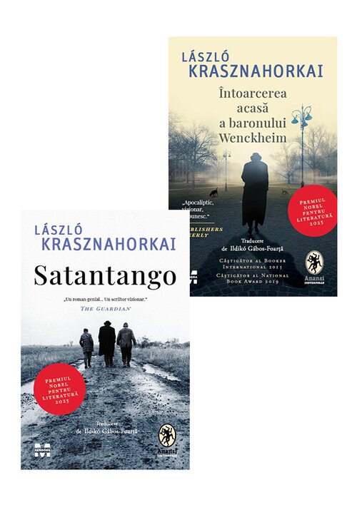 Pachet Laszlo Krasznahorkai. Set 2 carti - 89.60 Lei