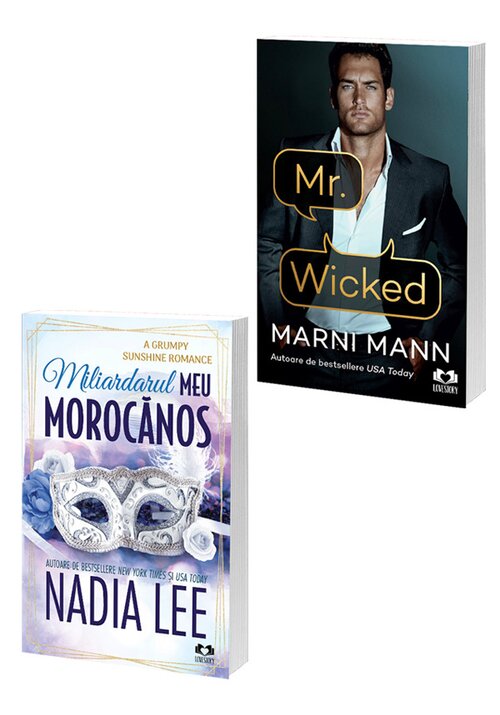 Pachet Miliardarul meu morocanos + Mr. Wicked. Set 2 carti - 62.00 Lei