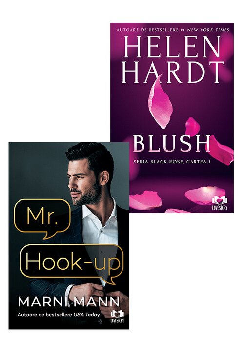 Pachet Mr. Hook-up + Blush. Set 2 carti - 56.95 Lei