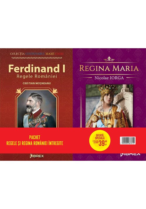 Pachet 'Regele si Regina Romaniei intregite' - 39,99 Lei