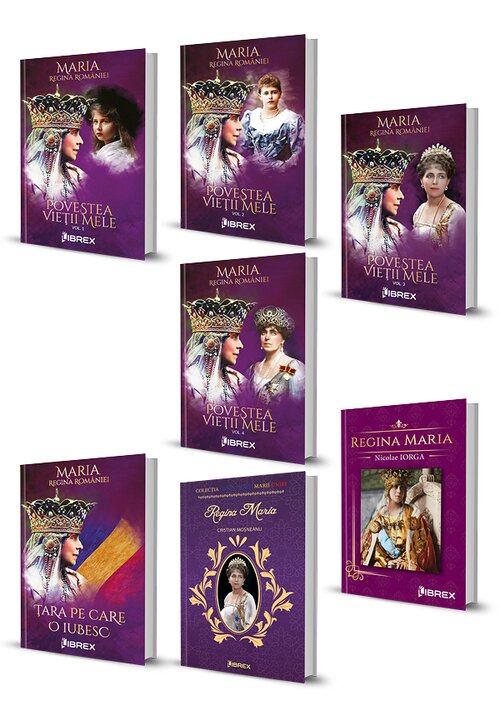 Pachet Regina Maria. Set 7 carti - 88.29 Lei