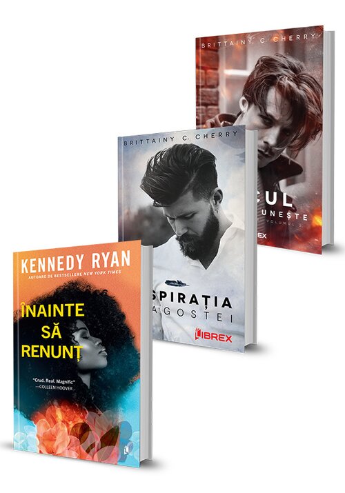 Pachet Respiratia dragostei + Focul care ne uneste + Inainte sa renunt. Set 3 carti - 67.52 Lei