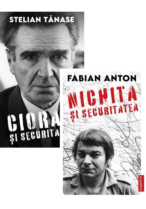 Pachet scriitori romani in dosarele Securitatii: Nichita si Cioran. Set 2 carti - 95.10 Lei