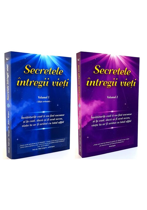 Pachet Secretele intregii vieti. Set 2 volume - 95.00 Lei