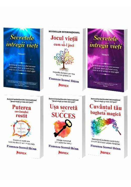 Pachet Secretele intregii Vieti. Set 6 volume - 155.27 Lei