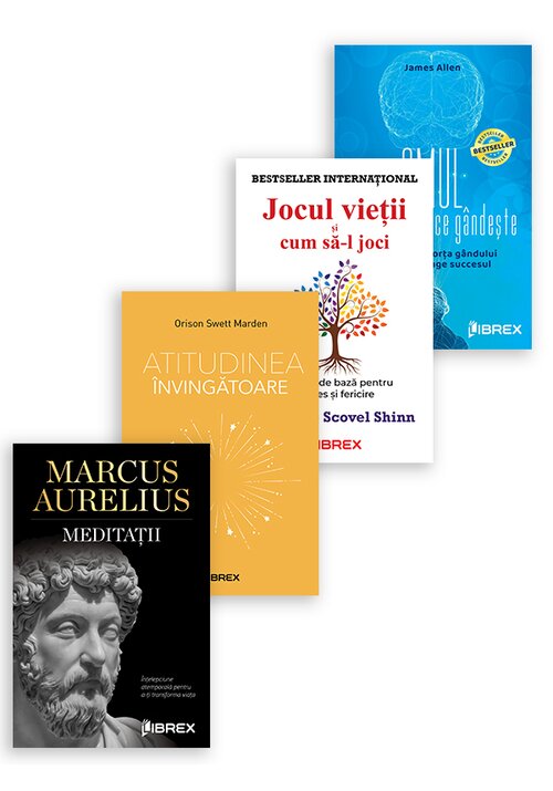 Pachet Secretele mentalitatii de invingator. Set 4 carti - 54.81 Lei