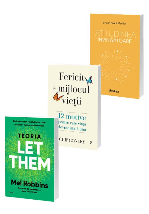 Pachet Traieste autentic. Set 3 carti - 87.40 Lei