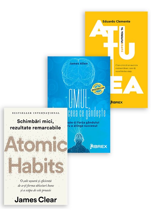 Pachet Transforma-ti obiceiurile. Set 3 carti - 81.00 Lei