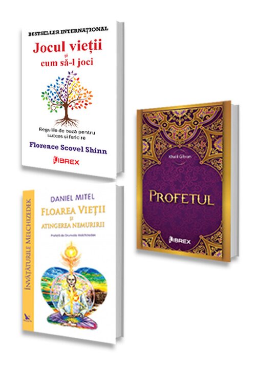 Pachetul Dezvoltare Spirituala. Set 3 carti - 63.02 Lei