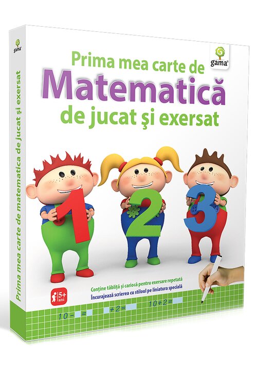 Prima mea carte de matematica de jucat si exersat - 37.11 Lei