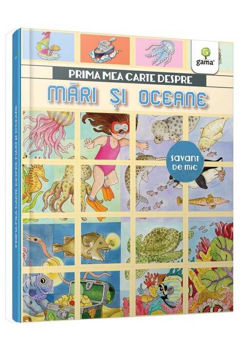 Prima mea carte despre mari si oceane - 56.13 Lei