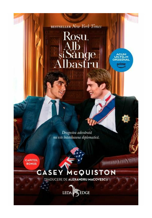Rosu, alb si sange albastru. Hardcover tie-in - 46.47 Lei